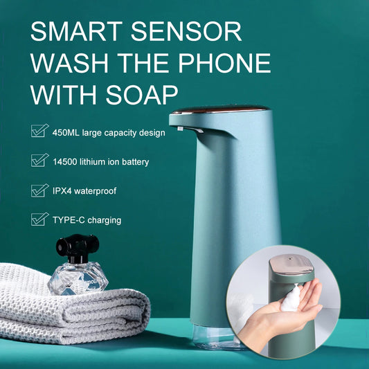 Automatic Foam Soap Dispenser | Smart Washing For Kitchen & Bathroom